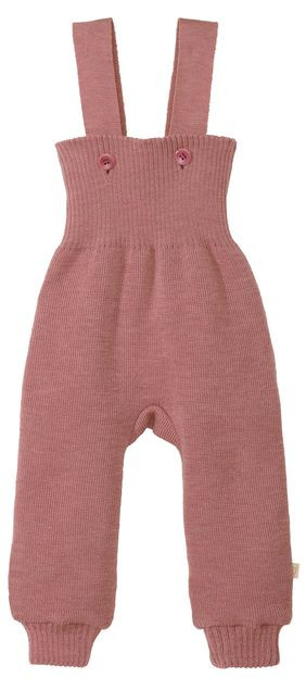 Disana - Strick-Trägerhose rosé