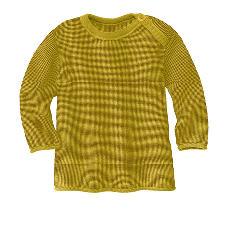 Disana - Melange Pullover curry/gold