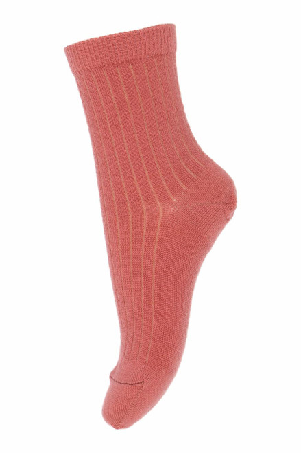 MP Denmark - Socken Rippe Canyon Rose