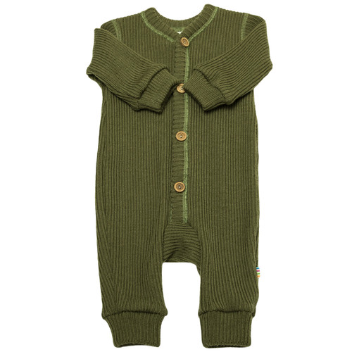 Joha - Jumpsuit Strick Merinowolle grün