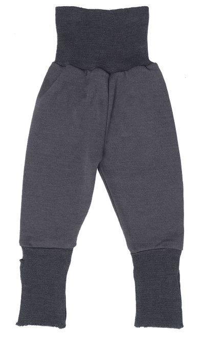 Reiff - Nabelbundhose Wolle-Seide Frottee fels