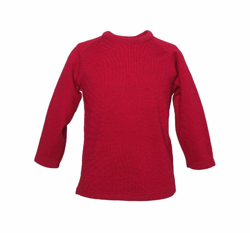 Reiff - Shirt Frottee Wolle-Seide burgund