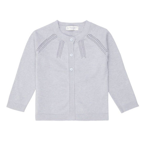 Sense Organics - ALMA Knitted Cardigan Icegrey