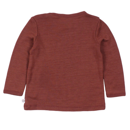 Müsli - Woll Shirt langarm Baby Fudge