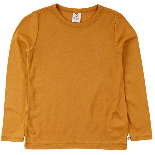 Müsli - Woll Shirt langarm wood