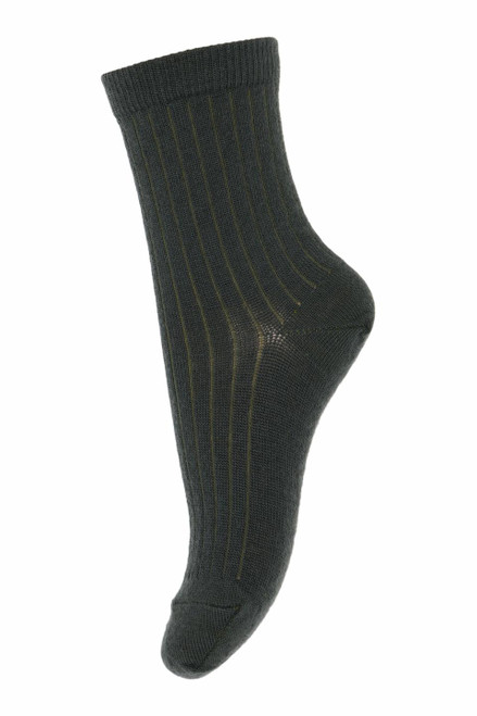 MP Denmark Socken Rippe Dusty Ivy