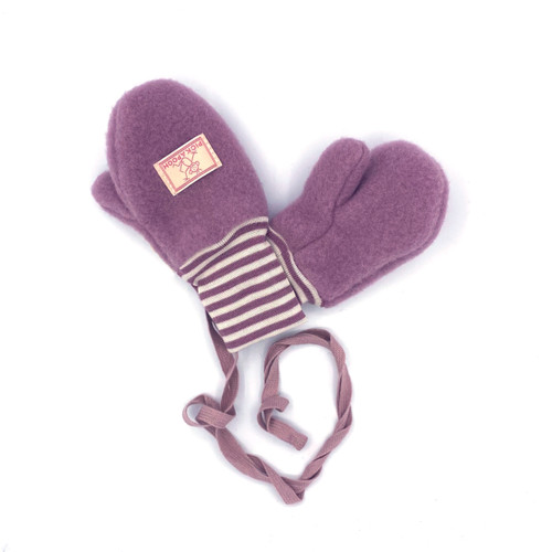 Pickapooh - Handschuhe Wollfleece alt rosa