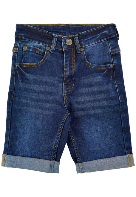 The New - Denim Shorts dark Blue
