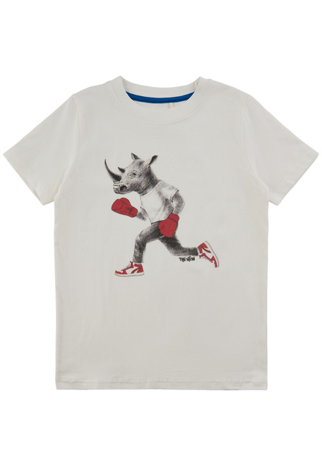 The New - Frank T-Shirt White Sean