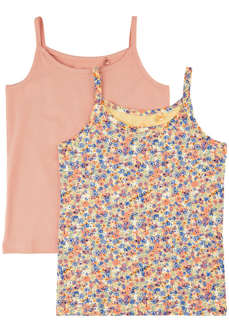 The New - Strap Top Blümchen 2er-Pack