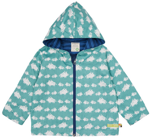 Loud+Proud - Wasserabweisende Jacke gefüttertWildschwein Oregano