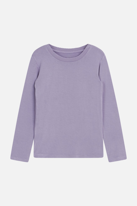 Hust&Claire - Longsleeve Bambusviskose Ausie Lavender