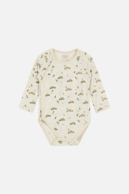 Hust&Claire - Wickelbody Bambusviskose Bum Seagrass