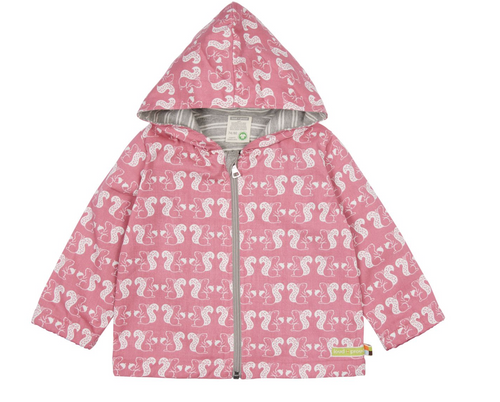Loud+Proud - Wasserabweisende Jacke gefüttert Eichhörnchen mauve