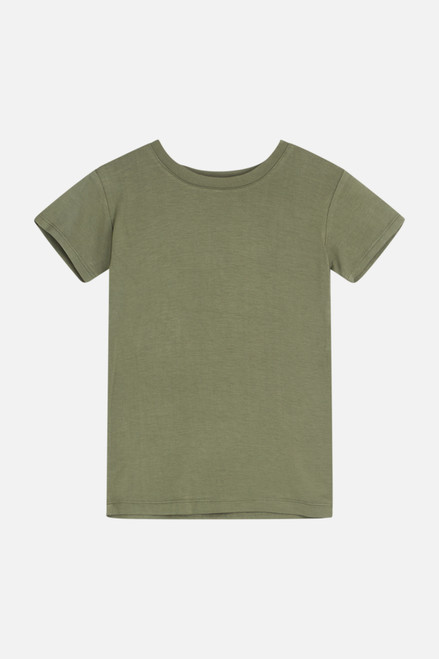 Hust&Claire - Bambusviskose T-Shirt Gutti Oliv