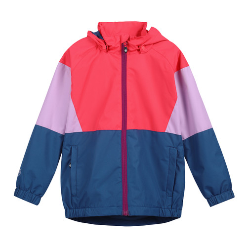 ColorKids - Jacke Wind-& Regenfest Colorblock Teaberry