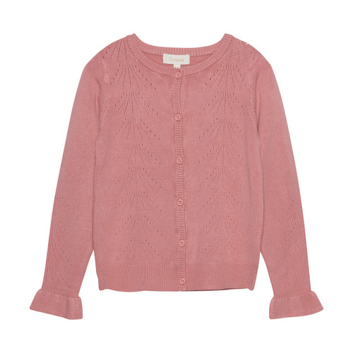 Creamie - Cardigan Pointelle Blush