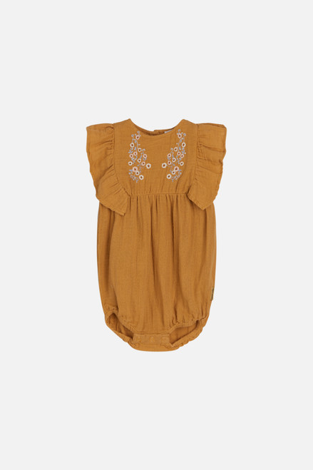 Hust&Claire - Maje Romper Old Orange