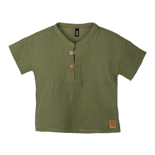 PurePure - Musselin Shirt Dill