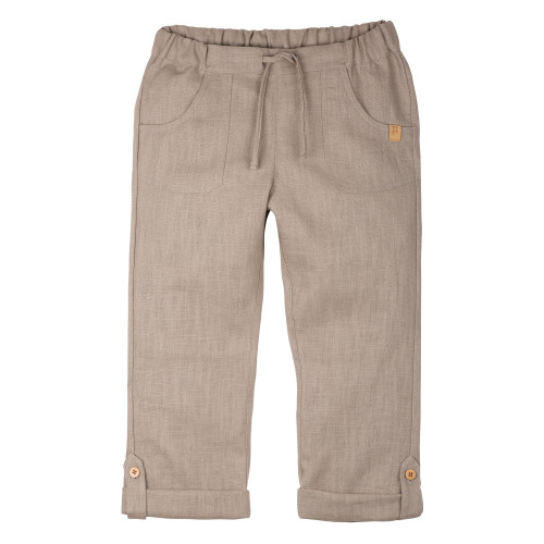 Pure Pure - Kids Hose Leinen Dune