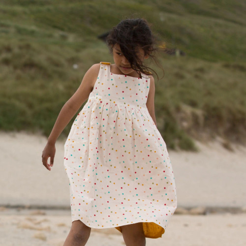 Little Green Radicals - Bunte Punkte Wende-Kleid