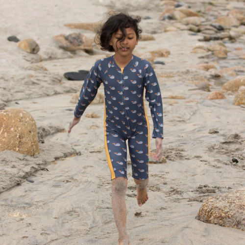 Little Green Radicals - Schwimmsuit Wale Recycled UPF 50+