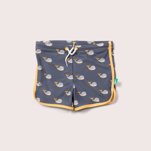Little Green Radicals - Badehose Wale Recycled