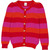 Fred´s World - Organic Knit Stripe Cardigan Lollipop