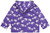 Loud+Proud - Organic Wasserabweisende Jacke Igel Violet