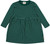 Loud+Proud - Organic Derby Rib Kleid Langarm Bottle Green