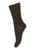 MP Denmark - Socken Merinowolle Quinn Socks Rippe Dark Brown