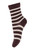 MP Denmark - Socken Merinowolle Dünn Rippe Elis Socks Grape Skin