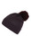 MP Denmark - Oslo Beanie Fake Fur Merinowolle Plum Perfect