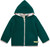 Loud+Proud - Organic Wollfleece Jacke mit Zipper Bottle Green