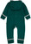 Loud+Proud - Organic Wollfleece Overall mit Zipper Bottle Green