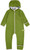 Loud+Proud - Organic Wollfleece Overall mit Zipper Grasgrün