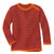Disana - Organic Melange Pullover Orange/ Cassis