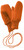 Disana - Organic Handschuhe Wollwalk Orange