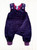 Kopie von Kiezkinder - MitwachsStrampler Stretchcord Aubergine