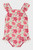 Hust&Claire - Badeanzug Madiken Blumen Old Rose