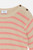 Hust&Claire - Strickpullover Pos Bambusviskose Streifen Natur-rosa