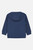 Hust&Claire - Zipper Cardigan Cole Bambusviskose marine