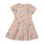 Walkiddy - Organic Kleid kurzarm Flared Dress Mini Flowers
