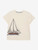 Enfant - Seegelboot T-Shirt Creme