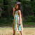 Little Green Radicals - Organic Wendekleid Double Gauze Rainbow Check