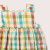 Little Green Radicals - Organic Wendekleid Double Gauze Rainbow Check