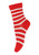 MP Denmark - Eli Socken Baumwolle Streifen Tomato
