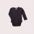 Rippjersery Body Langarm Dunkelblau
