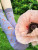 Fräulein Prusselise - Bio Kindersocke Birdy Lila