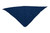 Lilano - Organic Dreieckstuch Wolle/Seide marine